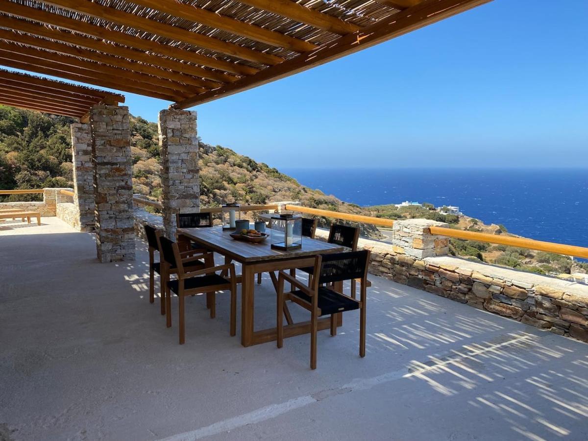 Blue Calm Luxury Villa In Sifnos Artemonas Eksteriør billede