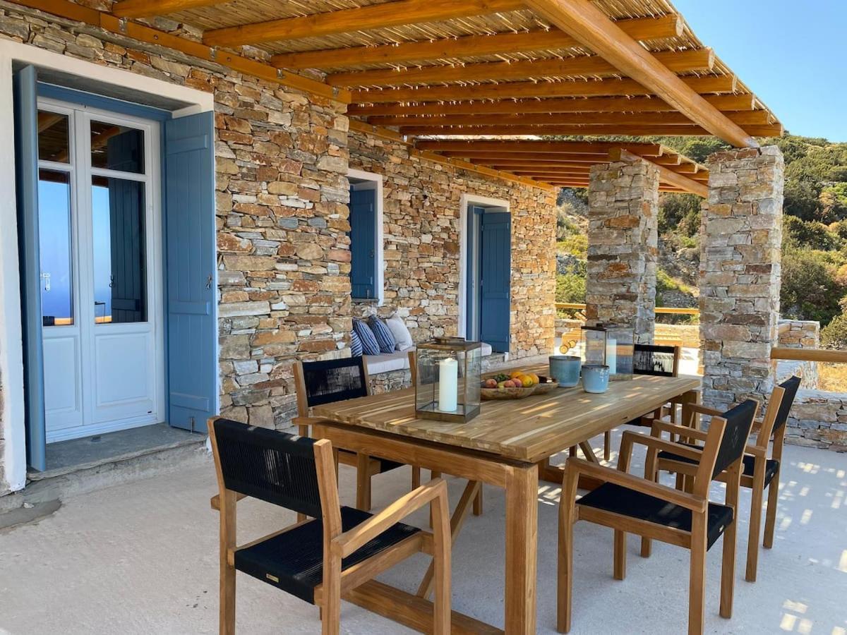 Blue Calm Luxury Villa In Sifnos Artemonas Eksteriør billede