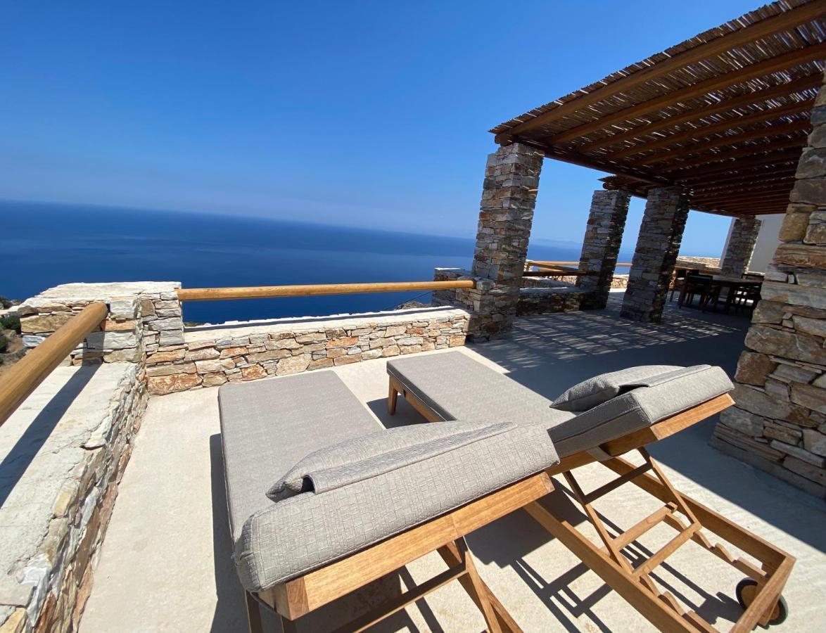 Blue Calm Luxury Villa In Sifnos Artemonas Eksteriør billede